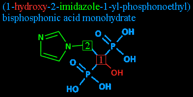 Zoledronic acid.
